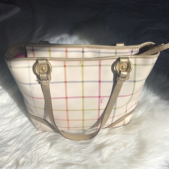 Coach Peyton Tattersail Purse # K1173-F19174 - Picture 3 of 13